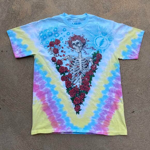 Liquid Blue Grateful Dead T-Shirt - Picture 1 of 5